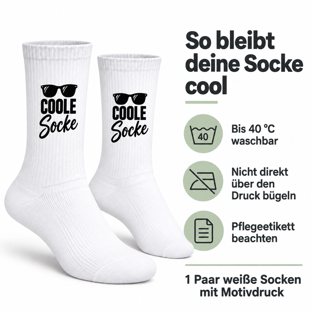 COOLE Socke – pflege