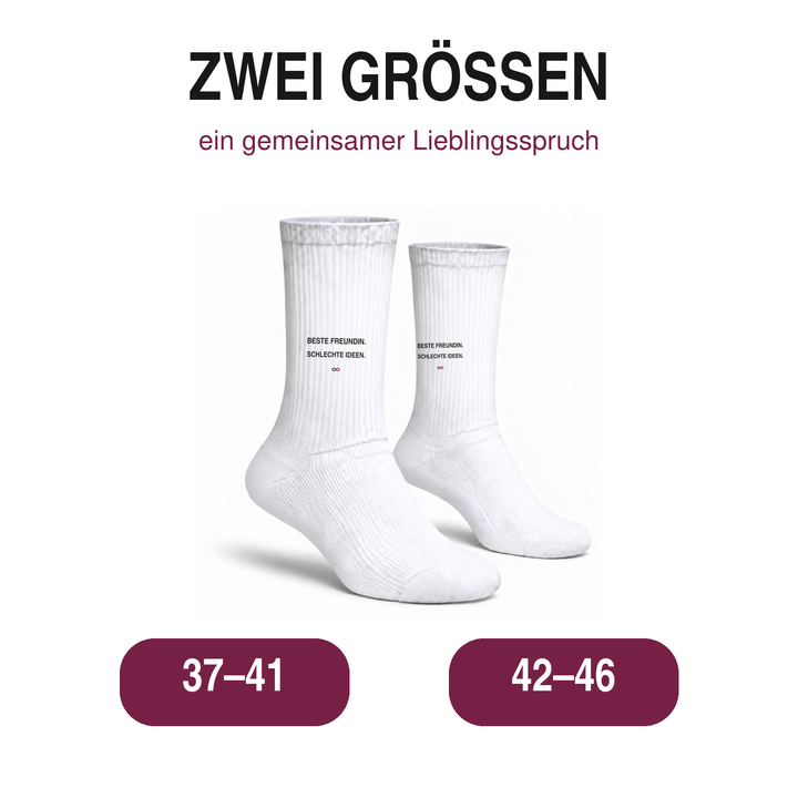 PEPAM Beste-Freundin-Socken in den Größen 37-41 und 42-46