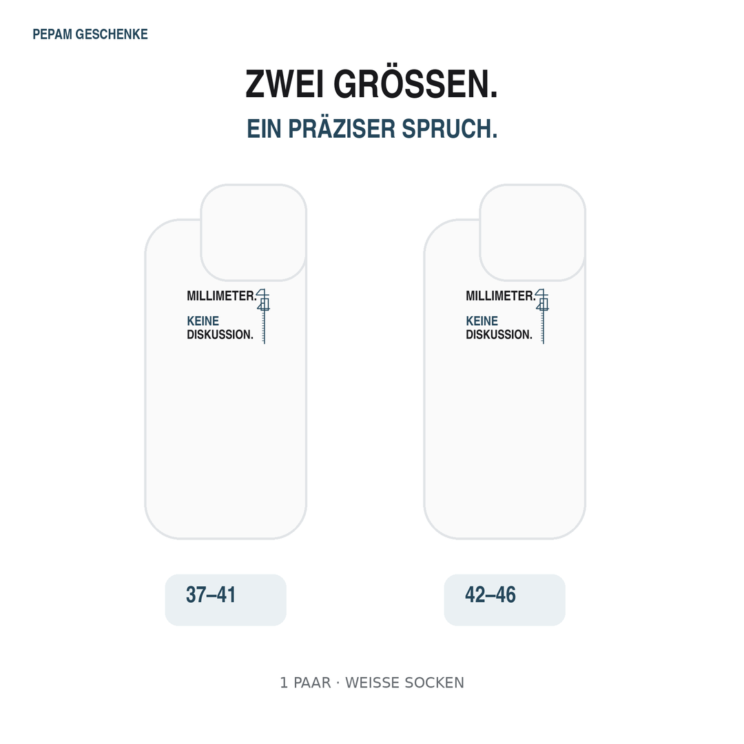 Handwerker-Socken erhältlich in den Größen 37-41 und 42-46
