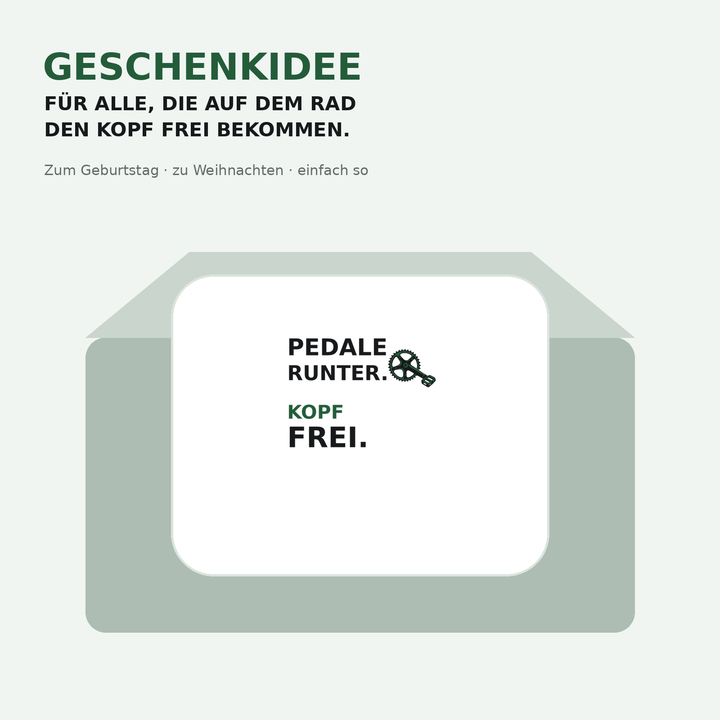 Geschenkidee für Radfahrer zum Geburtstag oder zu Weihnachten