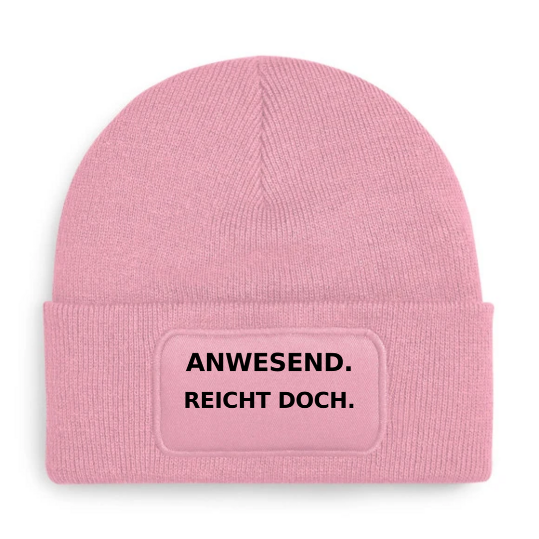 PEPAM Mütze ANWESEND. REICHT DOCH. in Rosa