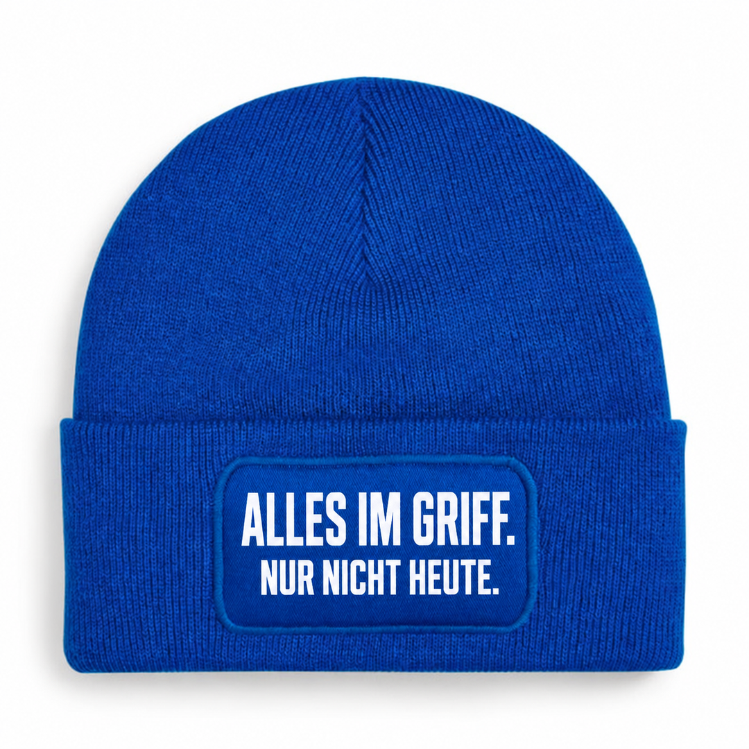 Mütze ALLES IM GRIFF. NUR NICHT HEUTE. in Blau