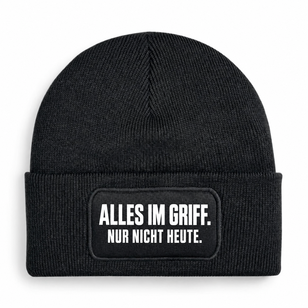 Mütze ALLES IM GRIFF. NUR NICHT HEUTE. in Schwarz