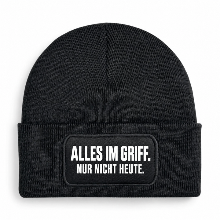 Mütze ALLES IM GRIFF. NUR NICHT HEUTE. in Schwarz