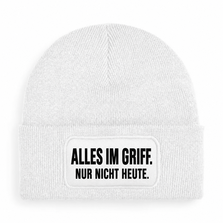 Mütze ALLES IM GRIFF. NUR NICHT HEUTE. in Weiß