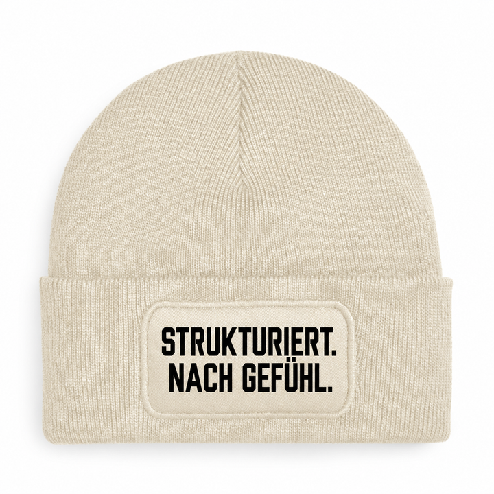 PEPAM Mütze STRUKTURIERT. NACH GEFÜHL. – Beige