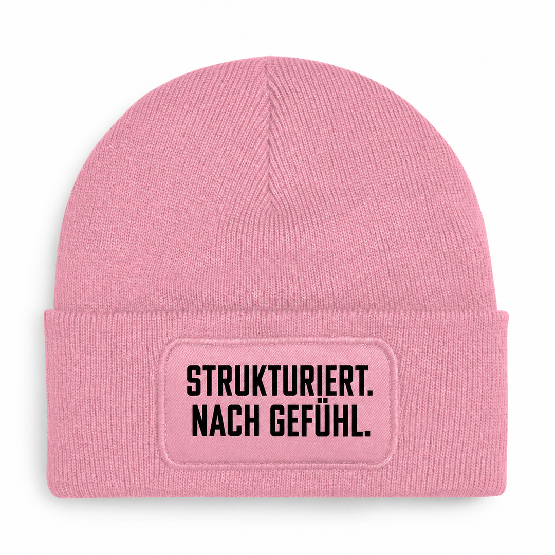 PEPAM Mütze STRUKTURIERT. NACH GEFÜHL. – Rosa