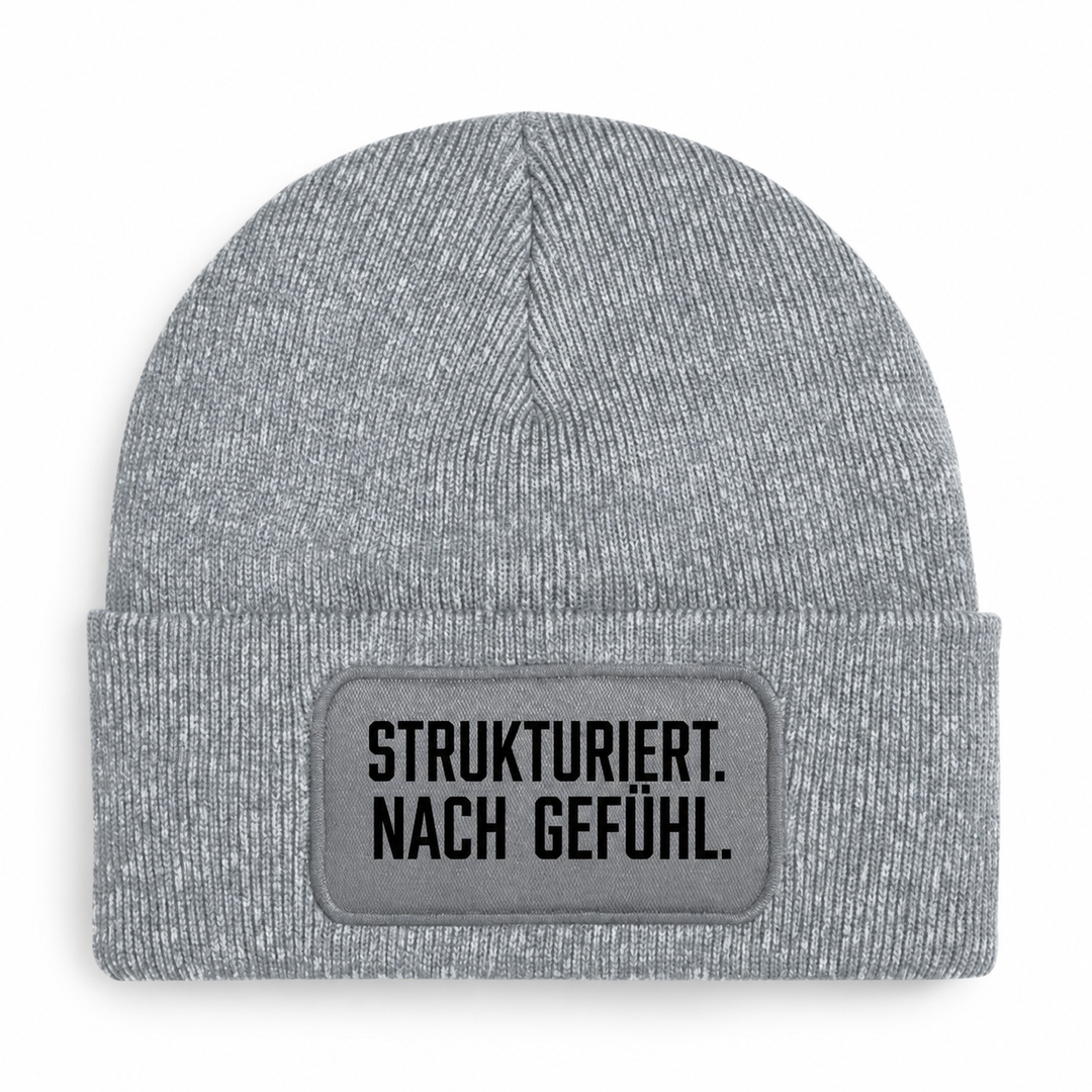 PEPAM Mütze STRUKTURIERT. NACH GEFÜHL. – Grau