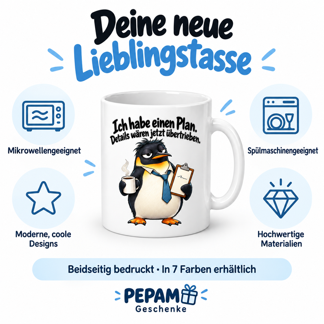 Vorteile der PEPAM Pinguin-Tasse