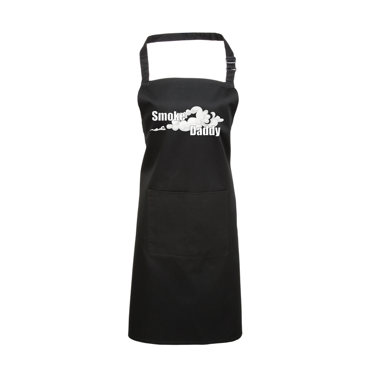 Grillschürze „Smoke Daddy“ – Lustige BBQ Schürze für Männer | Perfektes Geschenk für Grillmeister & Smoker Fans