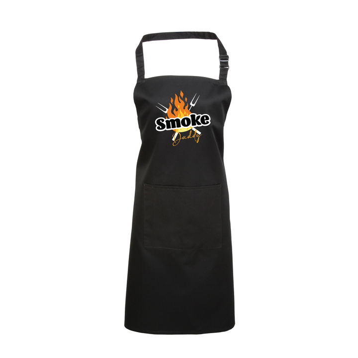 Grillschürze „Smoke Daddy 2“ – BBQ & Smoker Schürze für echte Grillmeister | Geschenkidee für Männer