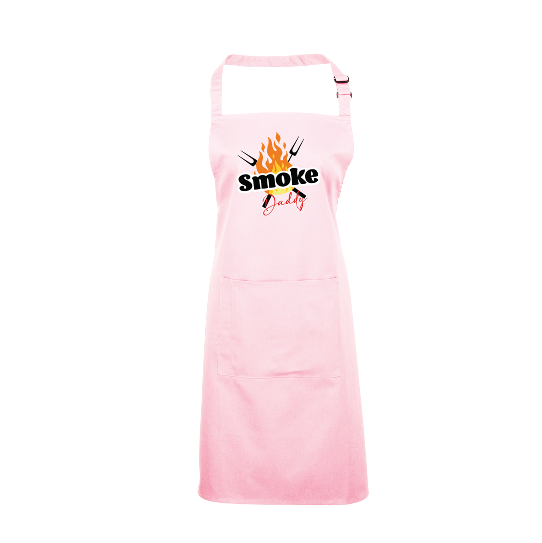 Grillschürze „Smoke Daddy 2“ – BBQ & Smoker Schürze für echte Grillmeister | Geschenkidee für Männer