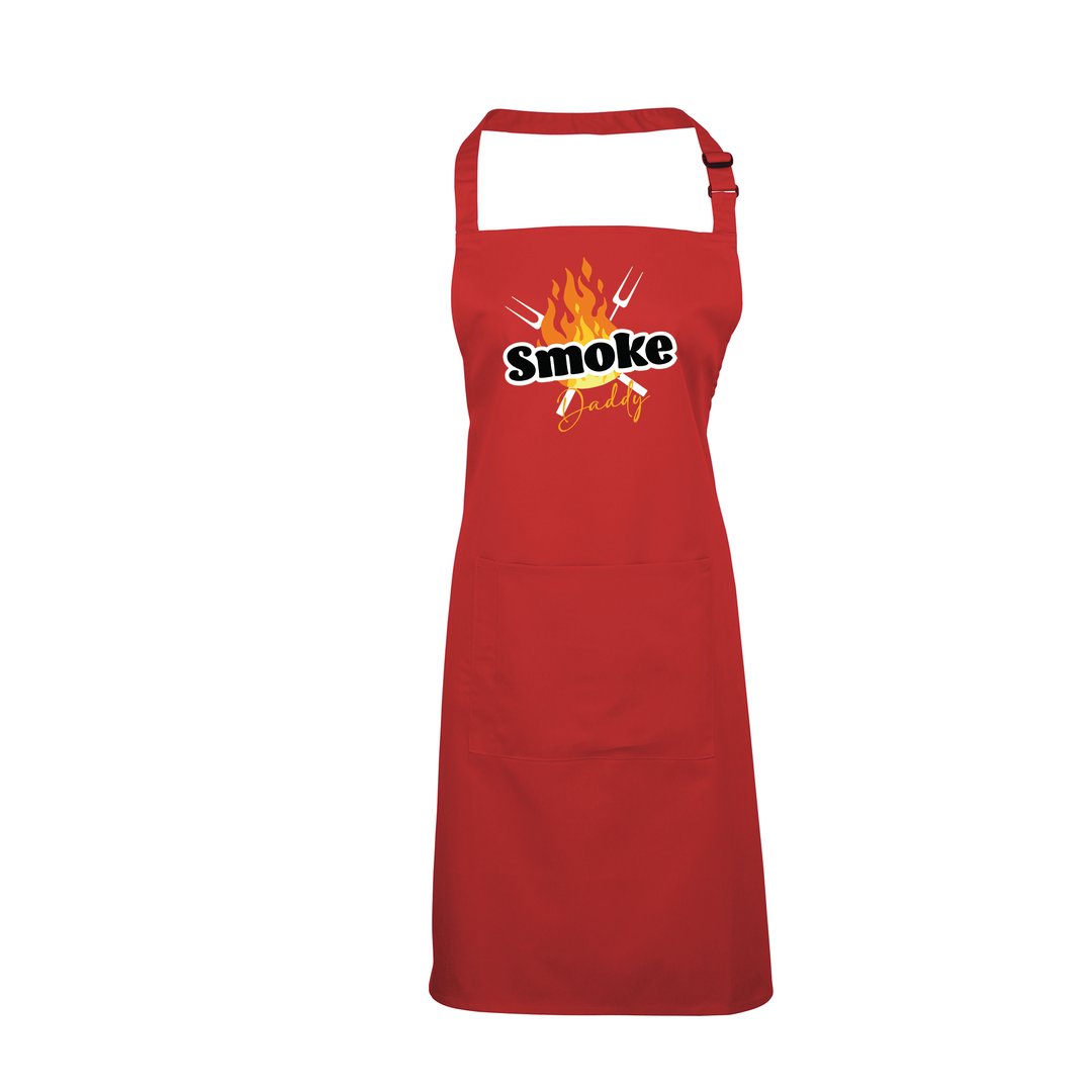 Grillschürze „Smoke Daddy 2“ – BBQ & Smoker Schürze für echte Grillmeister | Geschenkidee für Männer