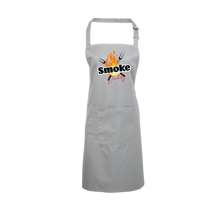 Grillschürze „Smoke Daddy 2“ – BBQ & Smoker Schürze für echte Grillmeister | Geschenkidee für Männer