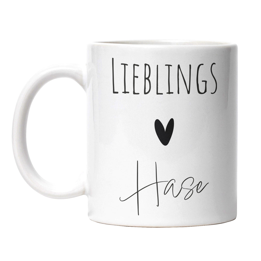 Tasse "Lieblings Hase" – Liebevolles Geschenk für Oster- und Hasenfans
