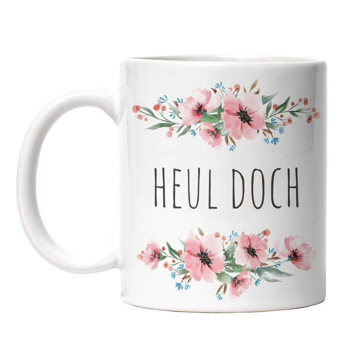 Tasse "Heul doch" – Lustige Sarkasmus-Tasse für Büro & Alltag