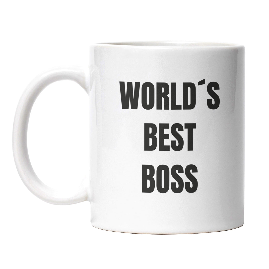 Tasse "World’s Best Boss" – Perfektes Geschenk für Chefs & Vorgesetzte