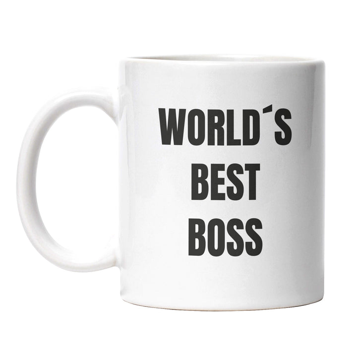Tasse "World’s Best Boss" – Perfektes Geschenk für Chefs & Vorgesetzte