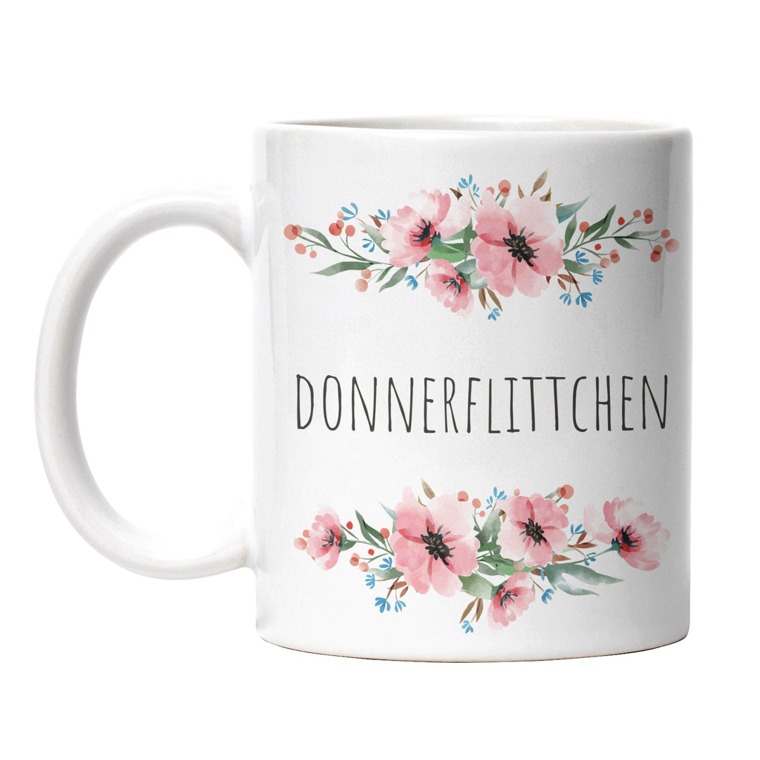 Tasse "Donnerflittchen" – Lustige Statement-Tasse für Powerfrauen