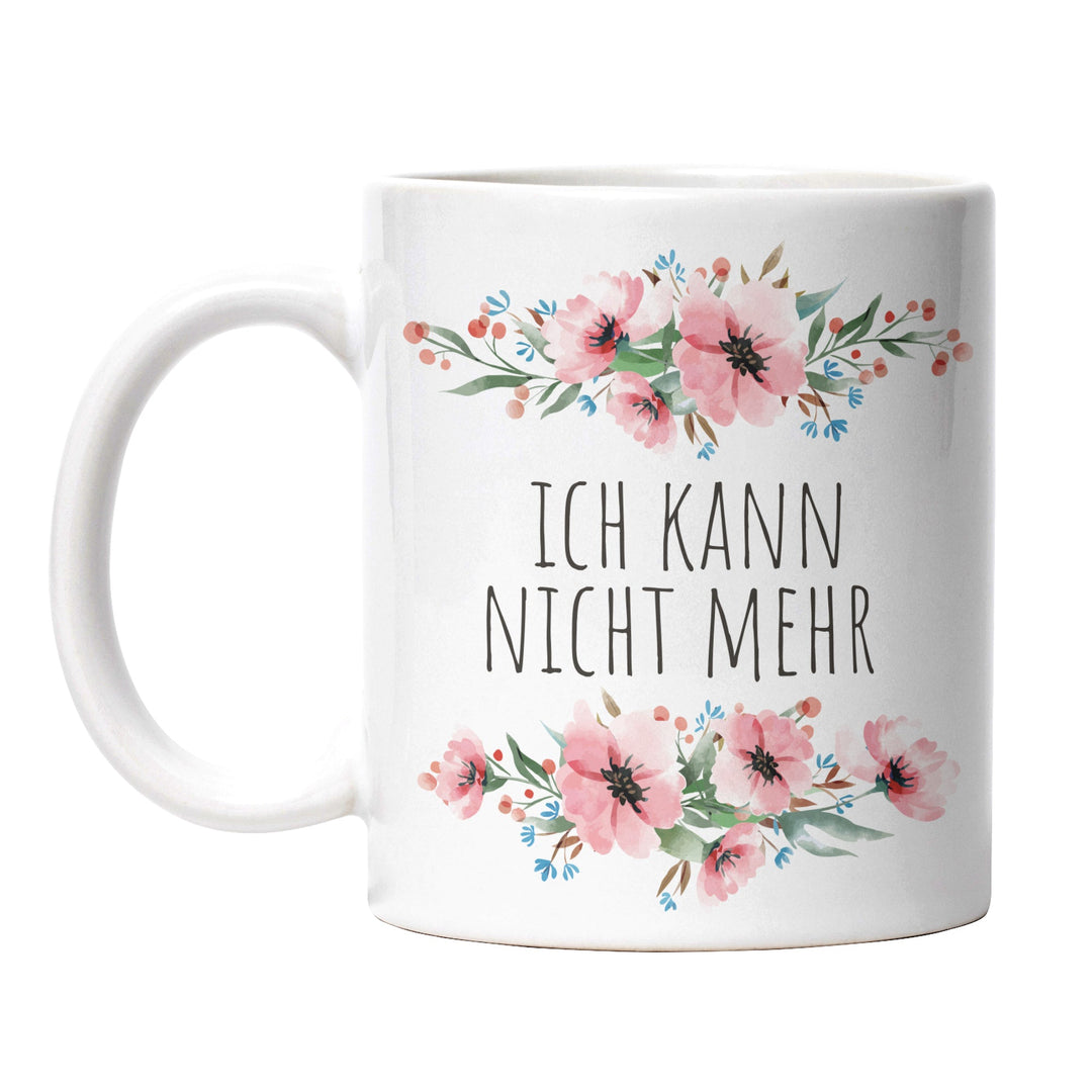 Tasse "Ich kann nicht mehr" – Lustige Statement-Tasse für den Alltag