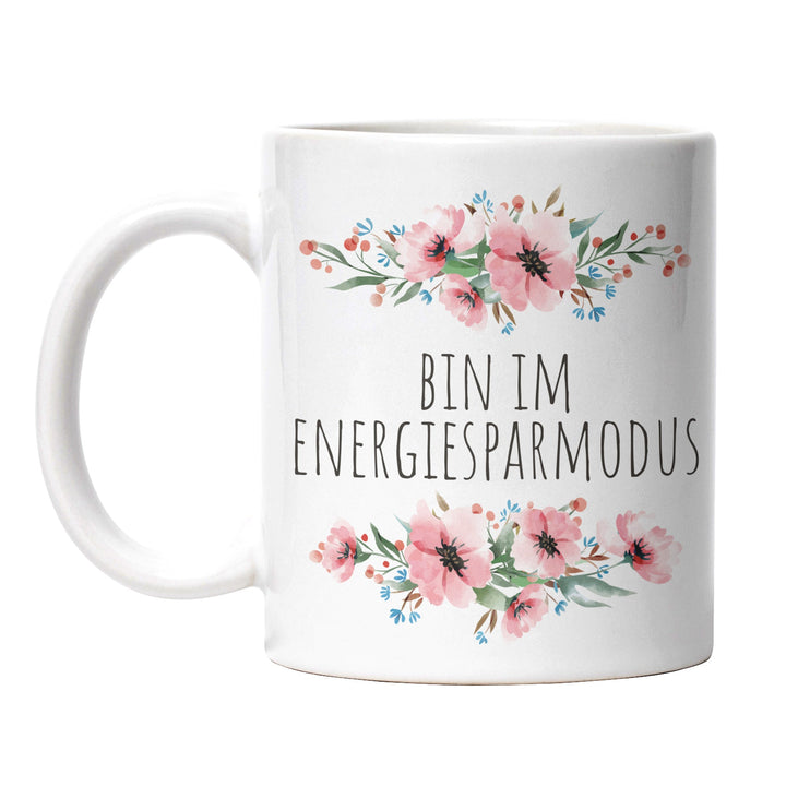Tasse "Energiesparmodus" – Perfekte Statement-Tasse für Morgenmuffel & Gemütliche