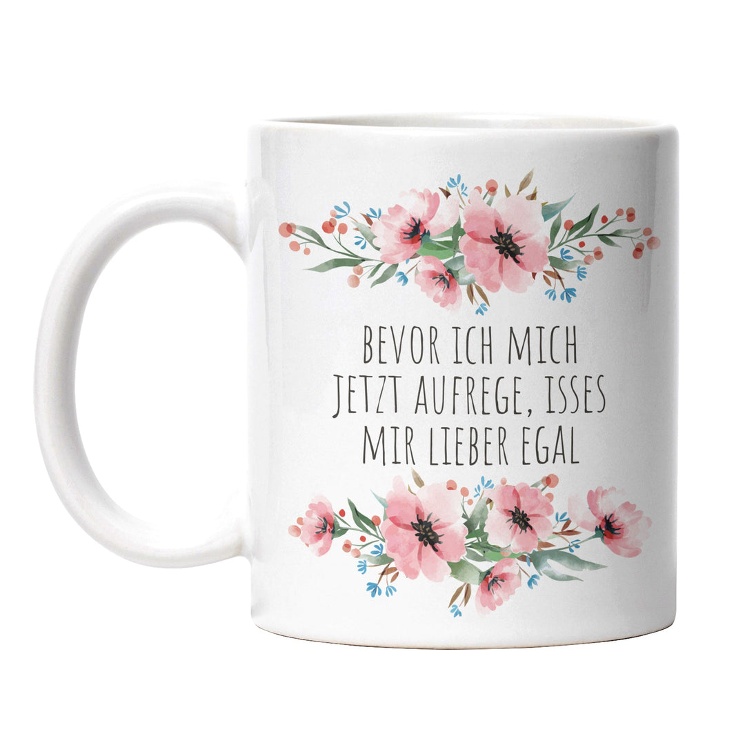 Tasse "Bisschen Unausgerastet" – Lustige Spruch-Tasse für Büro & Alltag