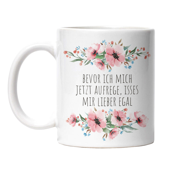 Tasse "Bisschen Unausgerastet" – Lustige Spruch-Tasse für Büro & Alltag