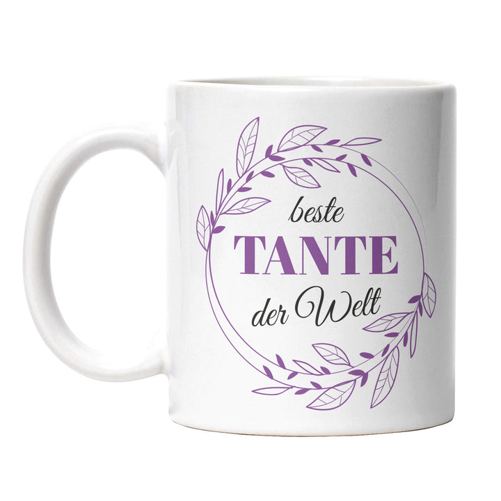 Tasse "Beste Tante der Welt" – Charmantes Geschenk für Tanten