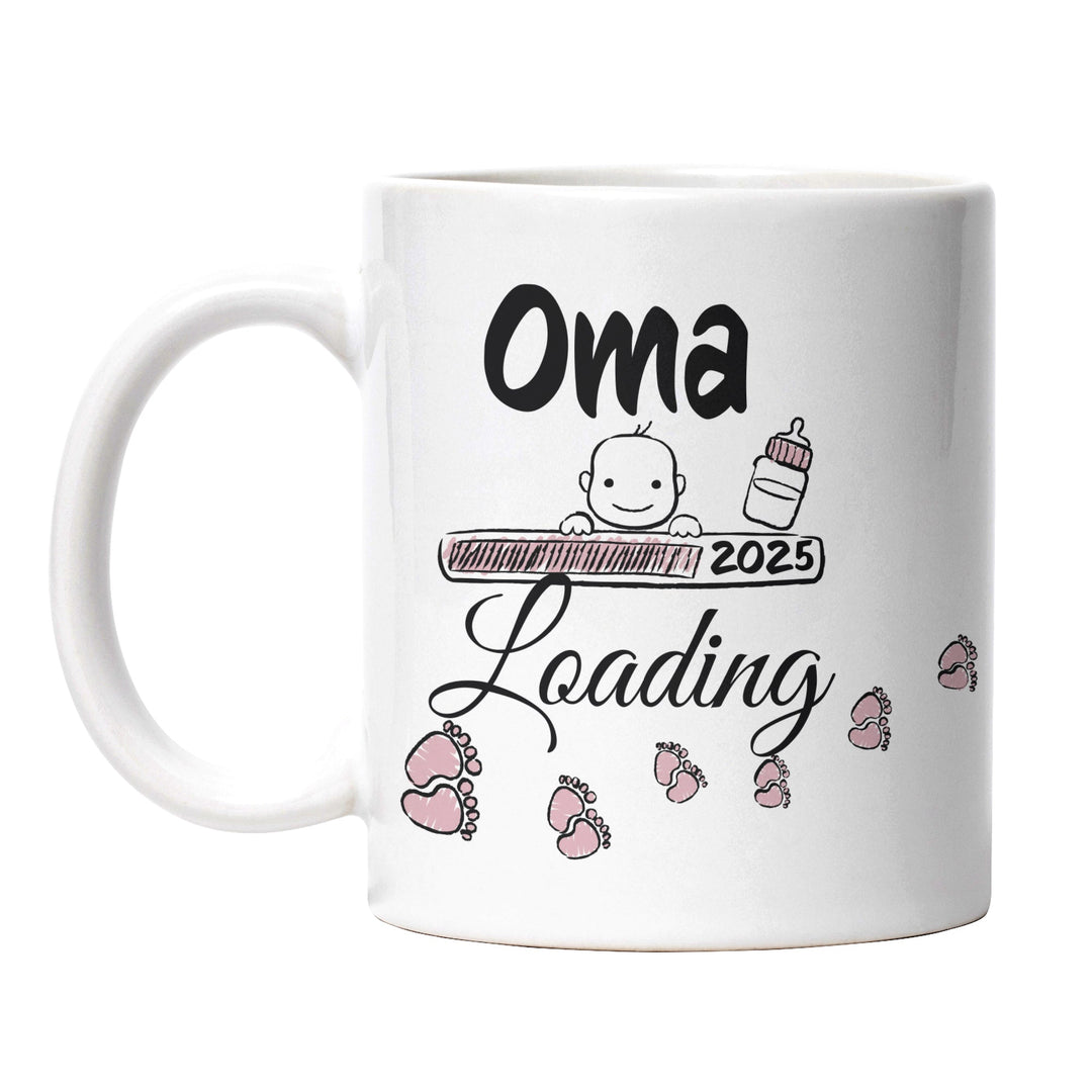 Lustige Tasse "Oma Loading" – Charmantes Geschenk für zukünftige Großmütter