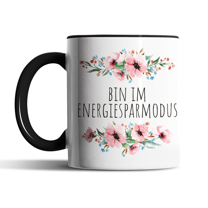 Tasse "Energiesparmodus" – Perfekte Statement-Tasse für Morgenmuffel & Gemütliche