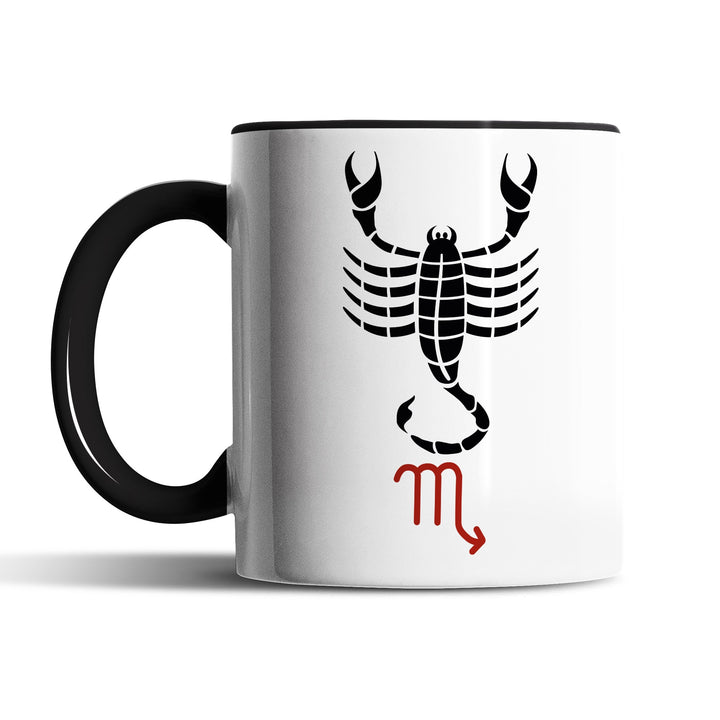 Tasse "Skorpion-Sternzeichen" – Mystische Sternzeichen-Tasse für echte Skorpione