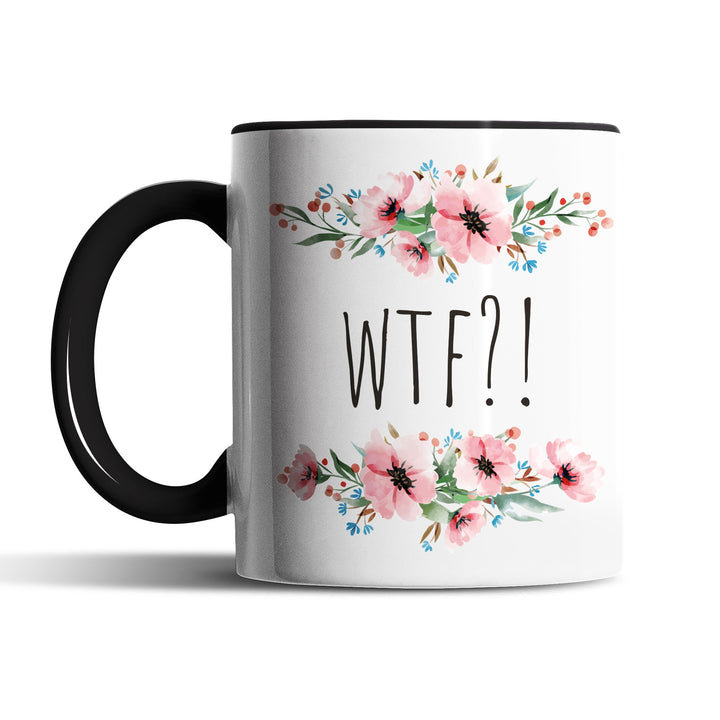 Tasse "WTF" – Lustige Statement-Tasse für Büro & Alltag