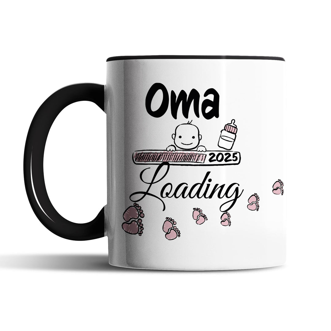 Lustige Tasse "Oma Loading" – Charmantes Geschenk für zukünftige Großmütter
