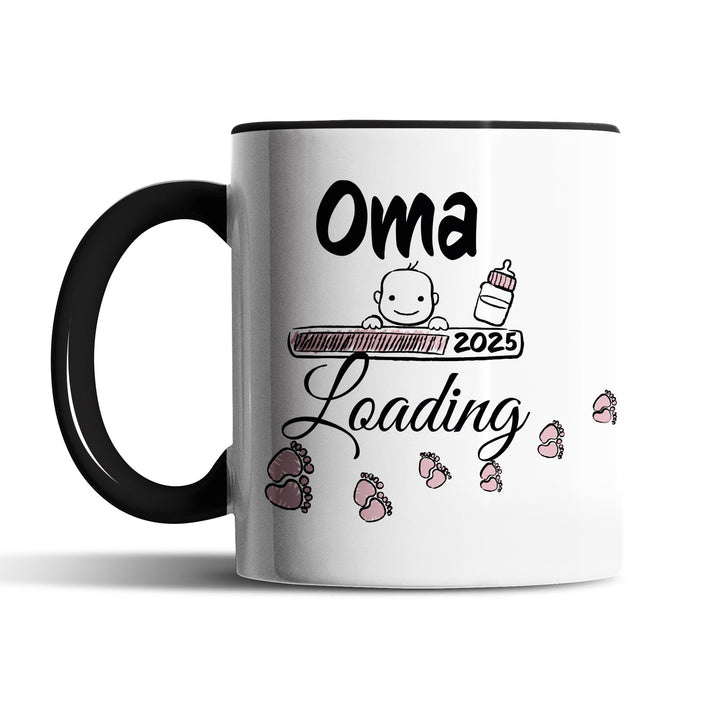 Lustige Tasse "Oma Loading" – Charmantes Geschenk für zukünftige Großmütter