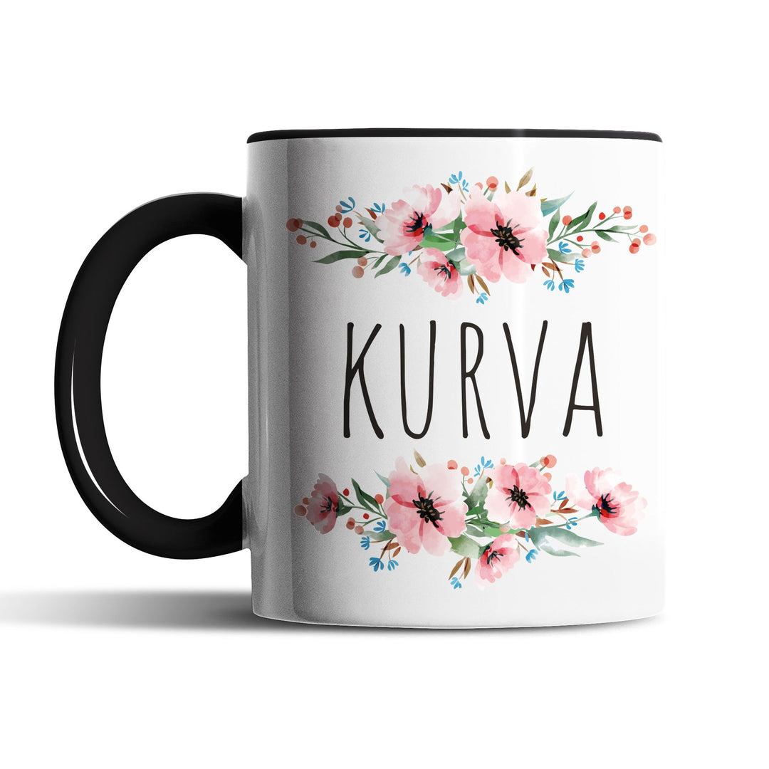 Tasse "Kurva" – Lustige Statement-Tasse für Humorvolle