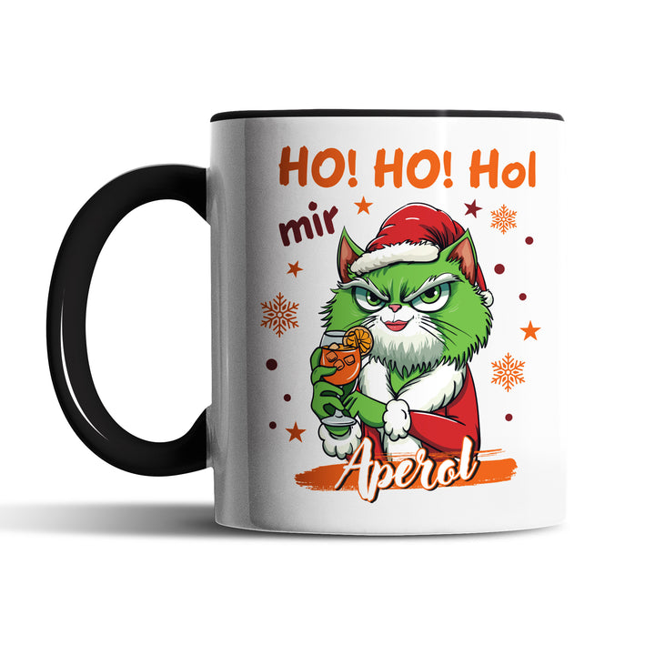 Ho Ho Ho mir Aperol Tasse – Lustige Weihnachts-Tasse für Aperol-Fans | PEPAM Geschenke