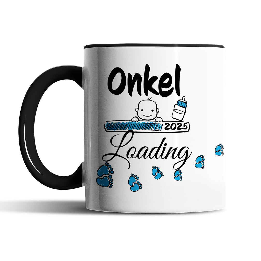 Lustige Tasse "Onkel Loading" – Charmantes Geschenk für werdende Onkel