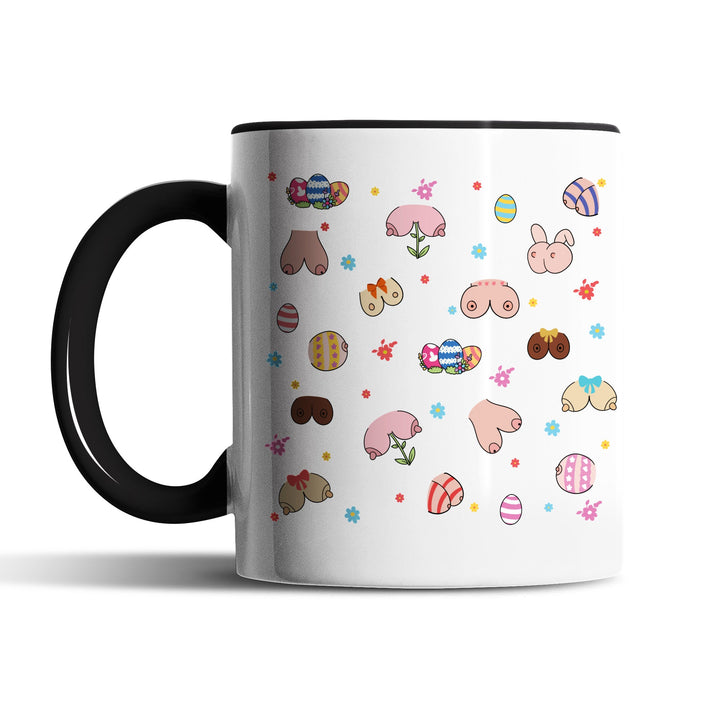 Lustige Tasse "Easter - Boobs" – Perfekt für freche Osterüberraschungen