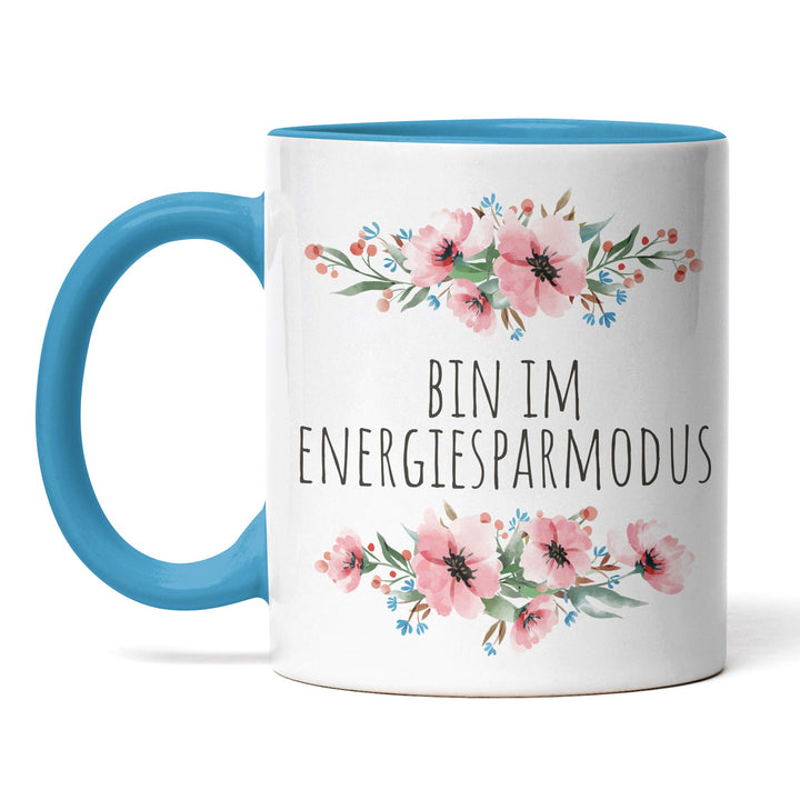 Tasse "Energiesparmodus" – Perfekte Statement-Tasse für Morgenmuffel & Gemütliche