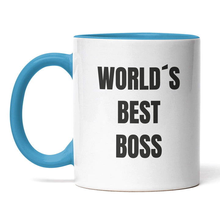 Tasse "World’s Best Boss" – Perfektes Geschenk für Chefs & Vorgesetzte