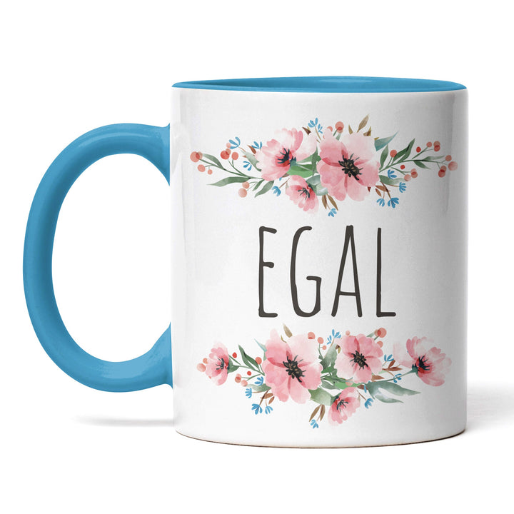 Tasse "EGAL" – Minimalistische Sarkasmus-Tasse für Büro & Alltag