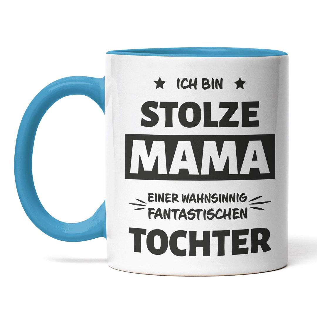 Tasse "Stolze Mama, fantastische Tochter" – Liebevolles Geschenk für Mütter