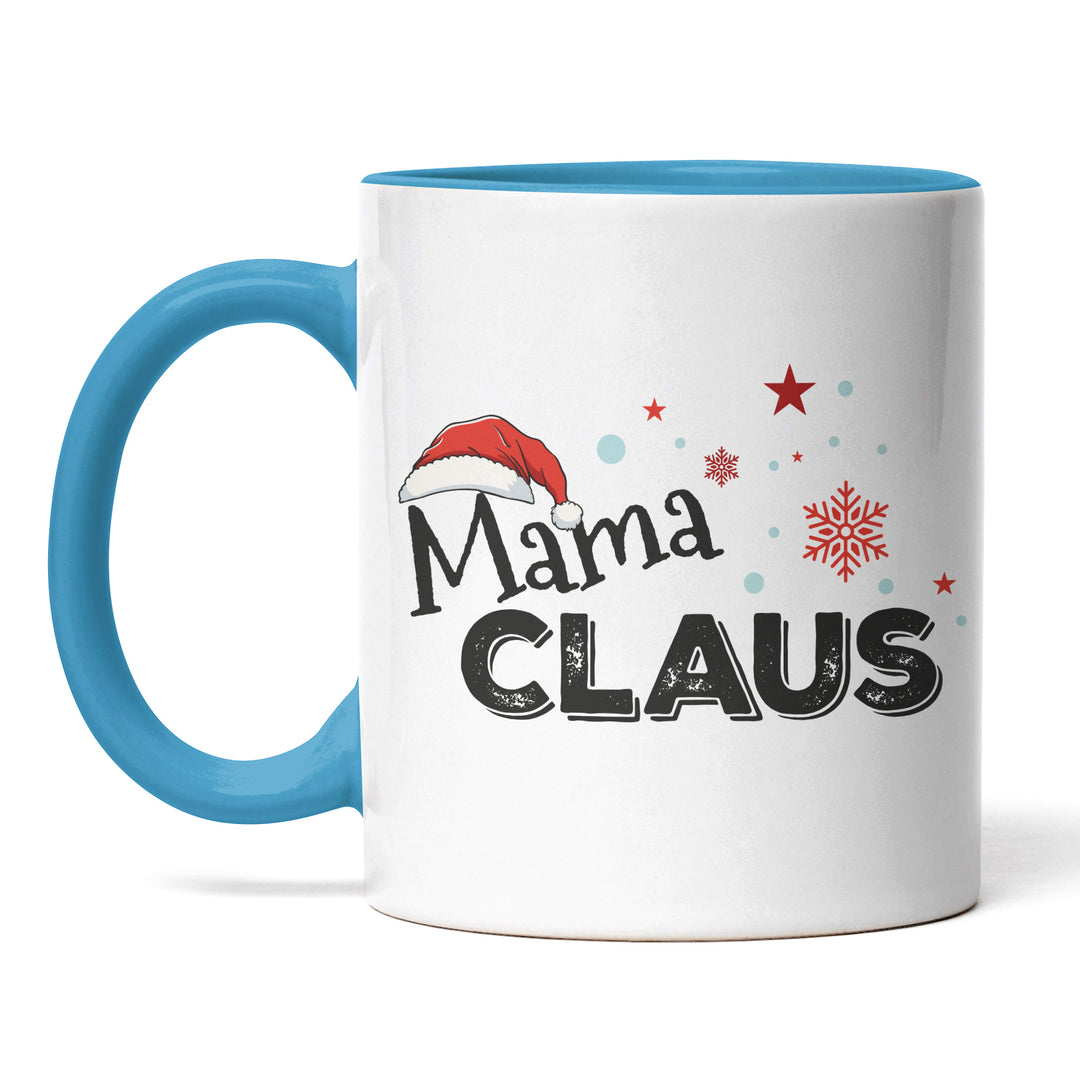 Mama Claus mit Mütze Tasse – Lustige Weihnachts-Tasse für Mamas & Familien | PEPAM Geschenke