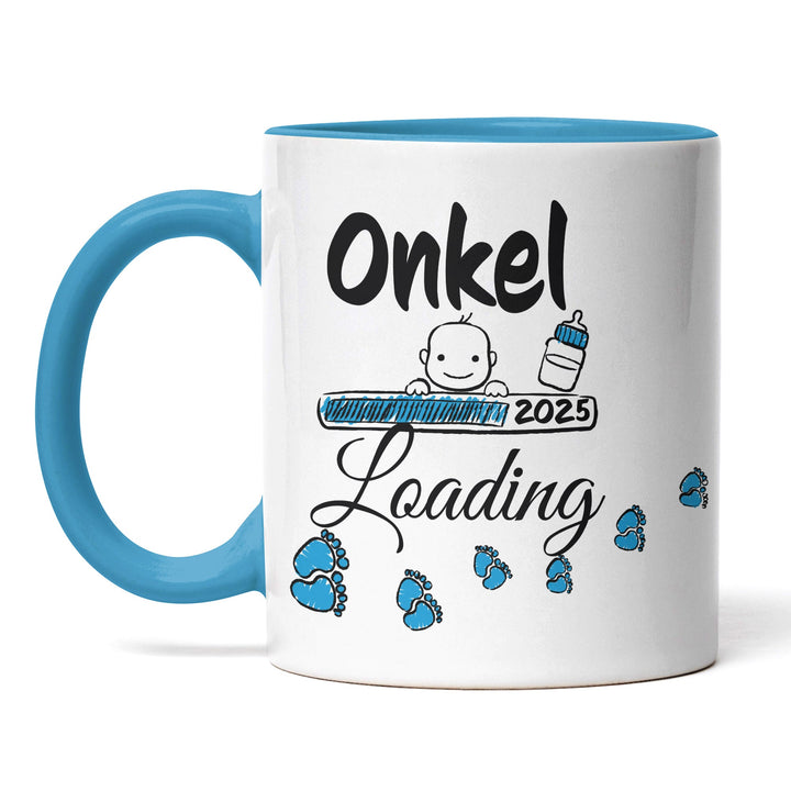 Lustige Tasse "Onkel Loading" – Charmantes Geschenk für werdende Onkel