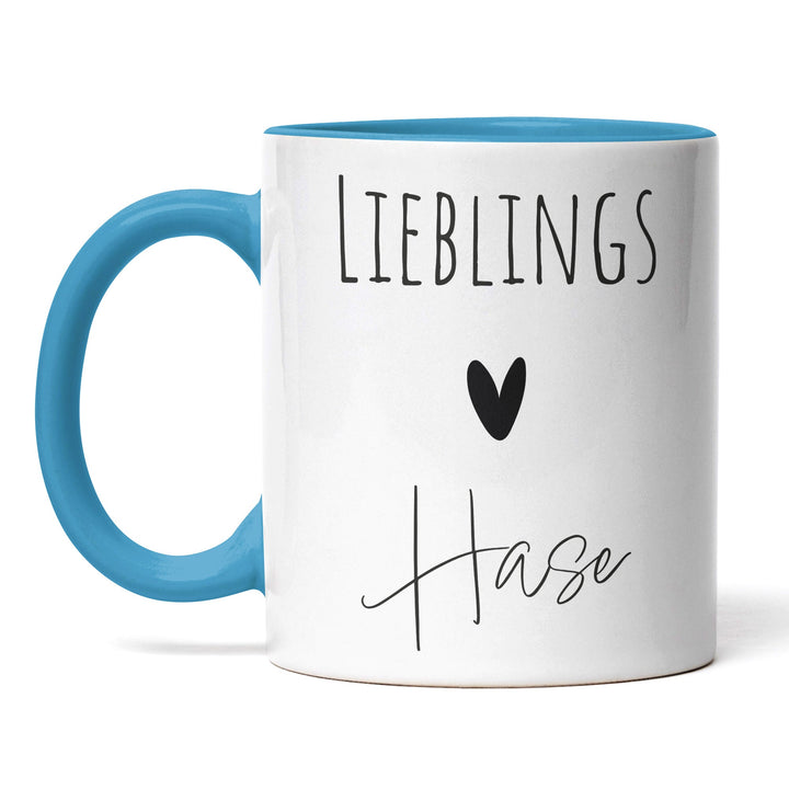 Tasse "Lieblings Hase" – Liebevolles Geschenk für Oster- und Hasenfans