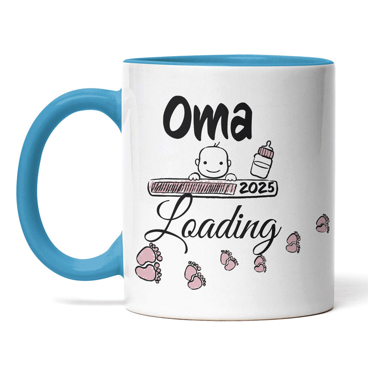 Lustige Tasse "Oma Loading" – Charmantes Geschenk für zukünftige Großmütter