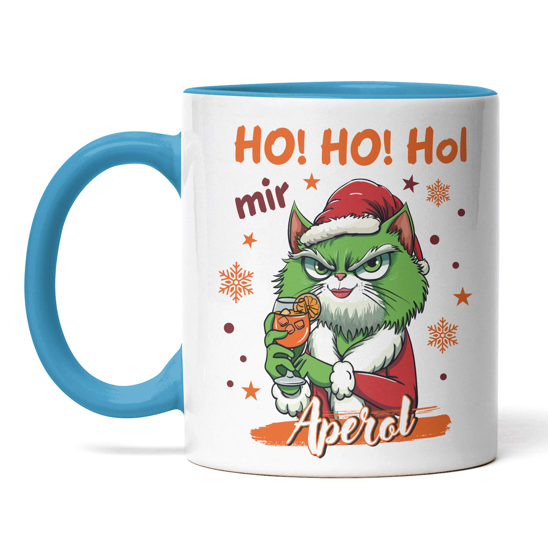 Ho Ho Ho mir Aperol Tasse – Lustige Weihnachts-Tasse für Aperol-Fans | PEPAM Geschenke