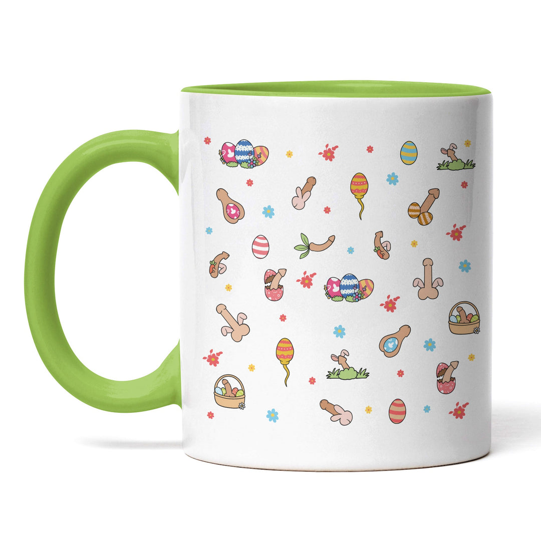 Lustige Tasse "Easter - Penis" – Perfekt für freche Osterüberraschungen