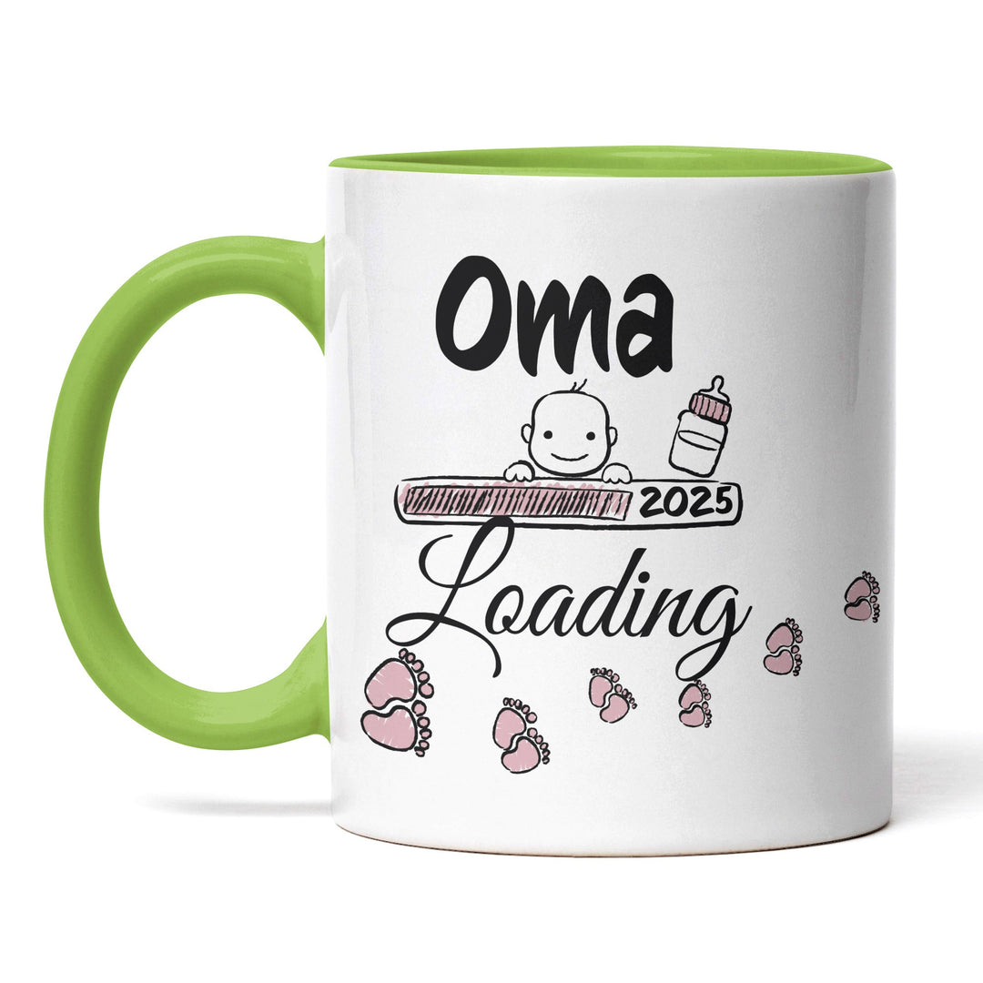 Lustige Tasse "Oma Loading" – Charmantes Geschenk für zukünftige Großmütter