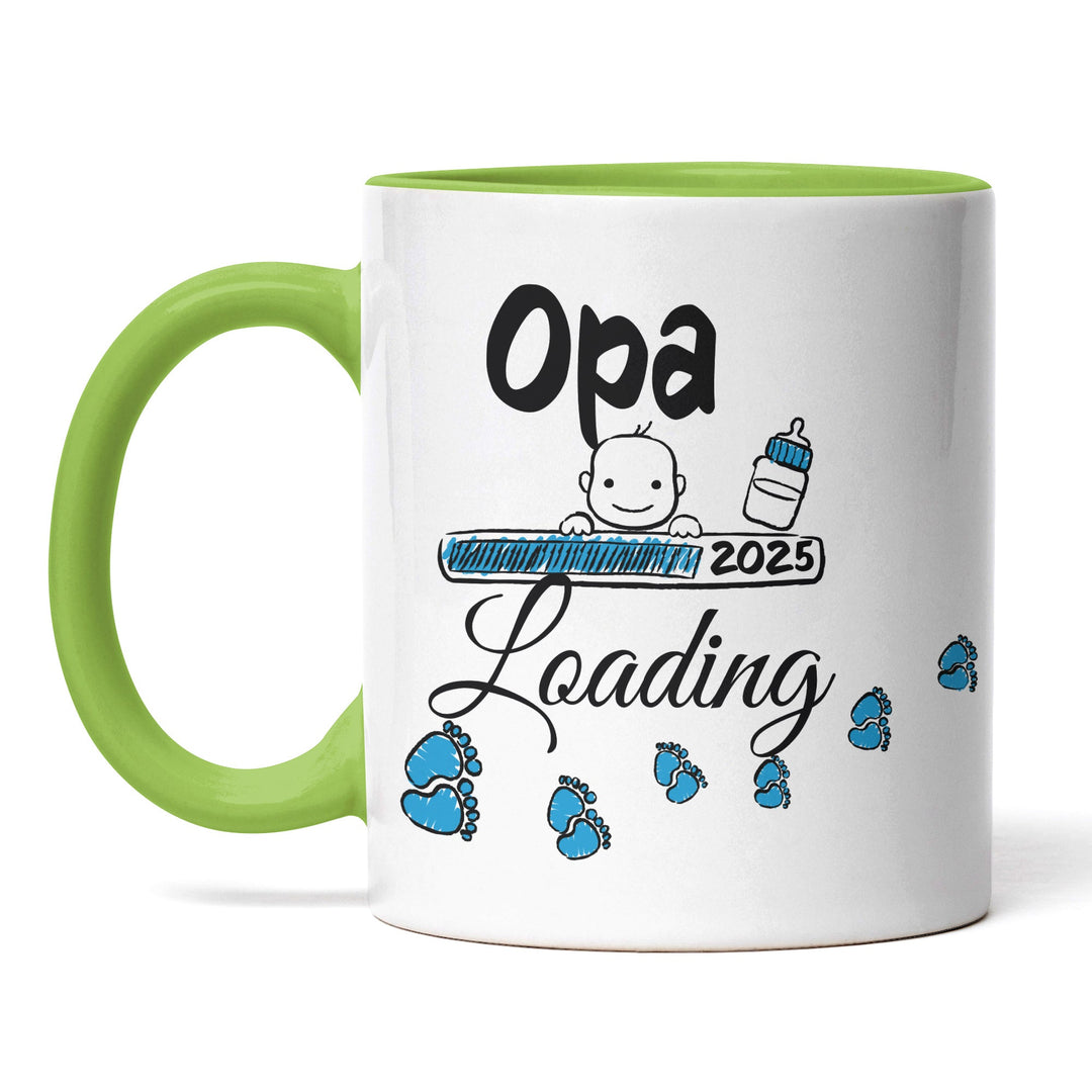Lustige Tasse "Opa Loading" – Charmantes Geschenk für zukünftige Großväter